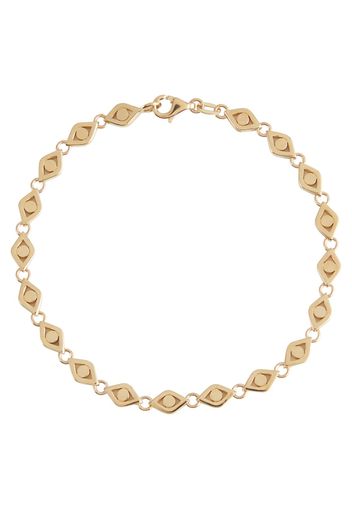 Armband Evil Eye aus 14kt Gelbgold