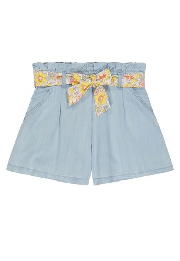 Shorts aus Chambray