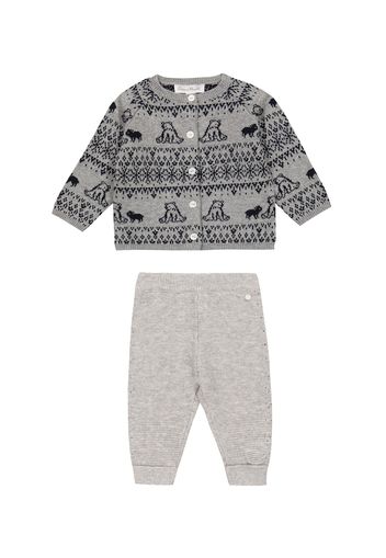 Baby Set aus Cardigan und Hose