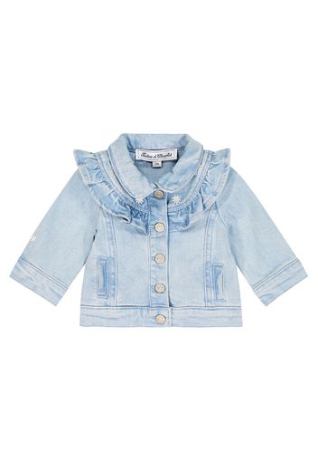 Baby Bestickte Jeansjacke