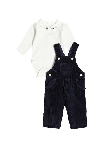 Baby Set aus Latzhose und Body