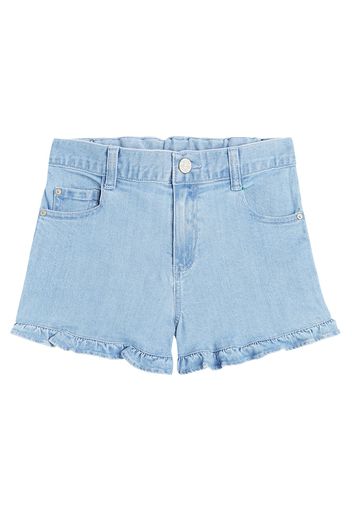 Bestickte Shorts aus einem Baumwollgemisch