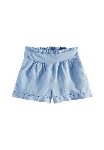 Shorts aus Leinen