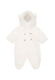 Baby Strampler aus Faux Shearling