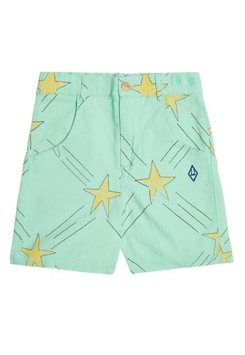 Shorts Pig aus Baumwolle und Leinen