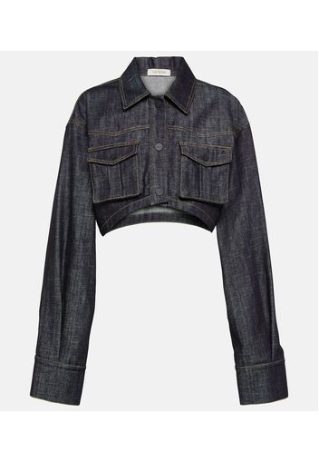 Cropped-Jacke Gudari aus Denim