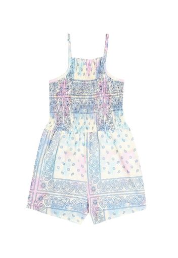 Bedruckter Playsuit Downtown aus Baumwolle