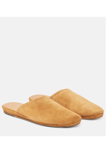 Slippers Franco aus Veloursleder