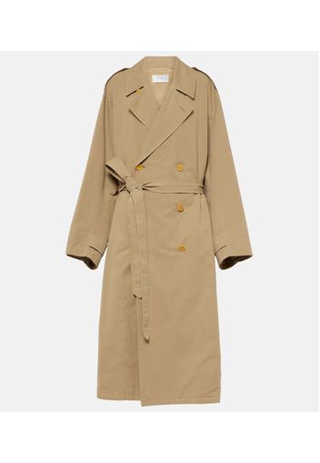 Trenchcoat Montrose aus Baumwolle und Leinen