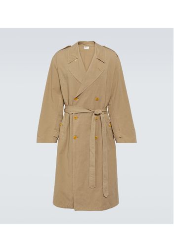 Trenchcoat Montrose aus Baumwolle und Leinen