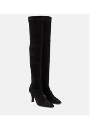 Overknee-Stiefel Annette aus Veloursleder