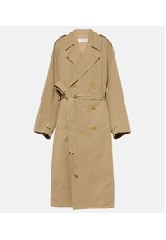 Trenchcoat Montrose aus Baumwolle und Leinen