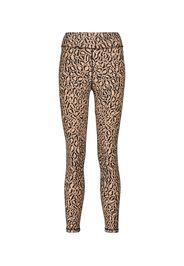 Bedruckte High-Rise Leggings