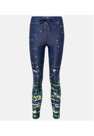 Bedruckte High-Rise Leggings Cypress