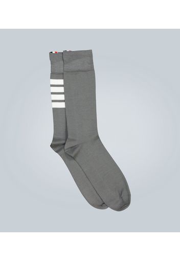 Wadenlange Socken aus Baumwolle