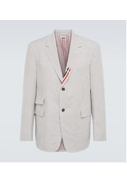 Blazer Tricolor aus Baumwolle