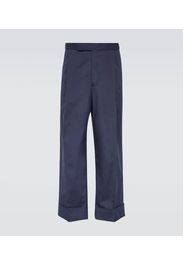 Weite Low-Rise-Hose