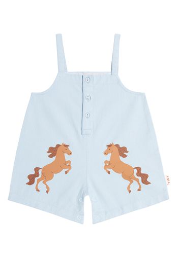 Baby Playsuit Horses aus Baumwolle