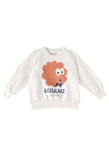 Sweatshirt Regulars aus Baumwoll-Jersey