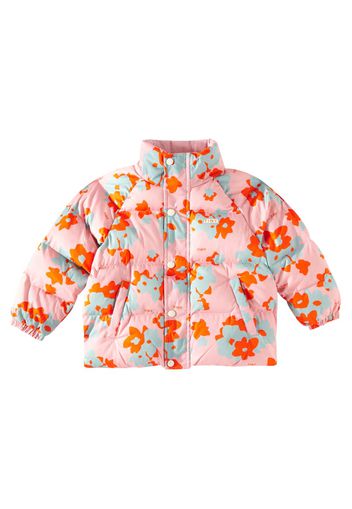 Wattierte Jacke Flowers aus Baumwolle