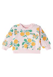 Baby Sweatshirt Flowers aus Jersey