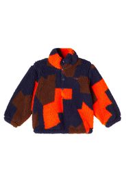 Bedrucktes Sweatshirt aus Teddyfleece