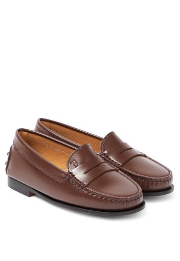 Loafers aus Leder