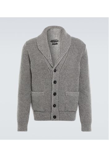 Cardigan aus Kaschmir und Mohair