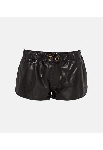 Shorts aus Leder