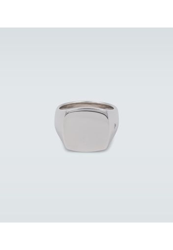 Ring Cushion Polished aus Sterlingsilber