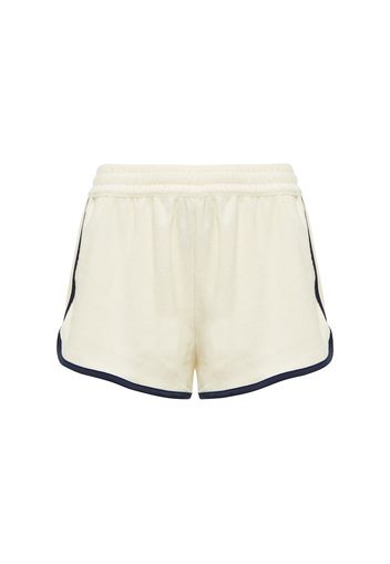 Shorts aus Baumwolle