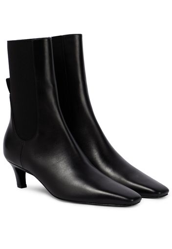 Ankle Boots aus Leder