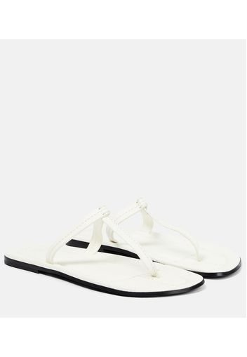 Sandalen T-Strap aus Leder