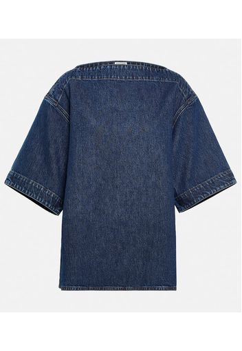 Top aus Denim