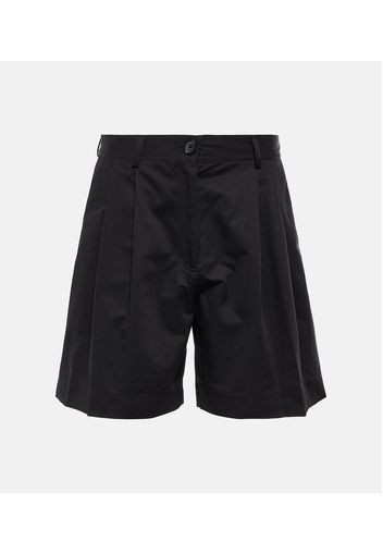 Mid-Rise Bermuda-Shorts aus Twill