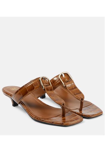 Sandalen aus Leder