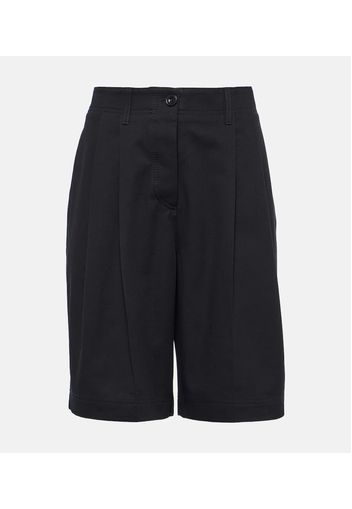 Shorts aus Baumwoll-Twill