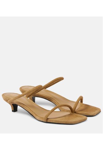 Sandalen Minimalist aus Veloursleder