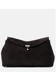 Clutch T-Lock aus Veloursleder