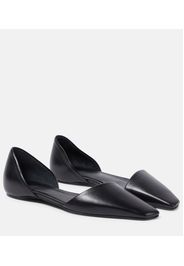 Ballerinas The Asymmetric D’Orsay aus Leder