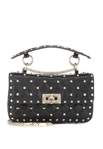 Schultertasche Rockstud Spike Small aus Leder