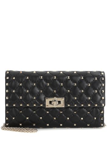 Schultertasche Rockstud Spike aus Leder