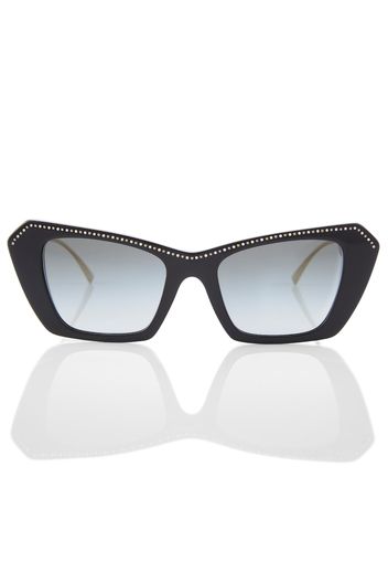 Verzierte Cat-Eye-Sonnenbrille