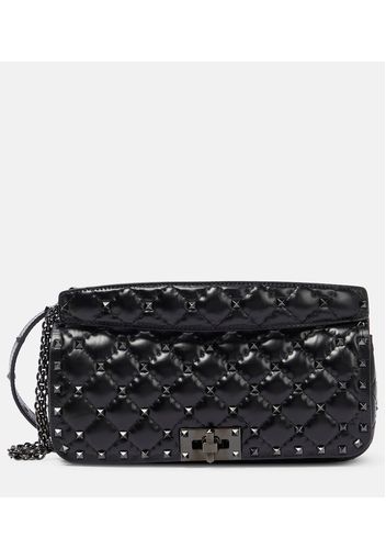 Schultertasche Rockstud Spike aus Leder