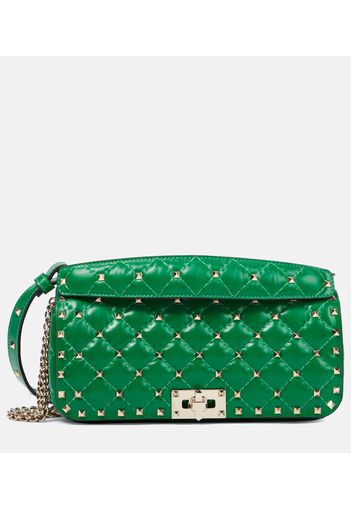 Schultertasche Rockstud Spike aus Leder