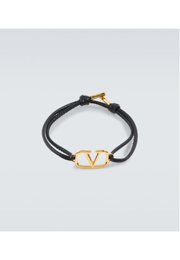 Armband VLogo Signature aus Leder