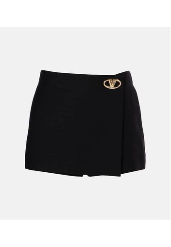 Skort VLogo Bold aus Crepe Couture