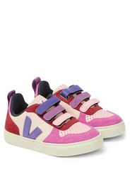 Sneakers V-10 aus Veloursleder