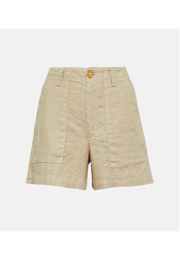 Shorts Fallon aus Leinen