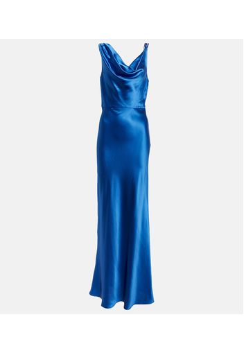 Maxikleid Sanderson aus Satin